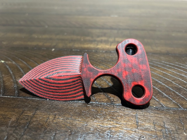 G10 Punch Dagger Gen5 Red/Black